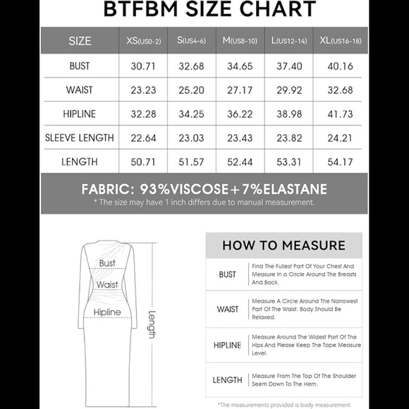 NWT BTFBM Black Long Sleeve Ruched Bodycon Maxi Dress Size Medium - Picture 3 of 10